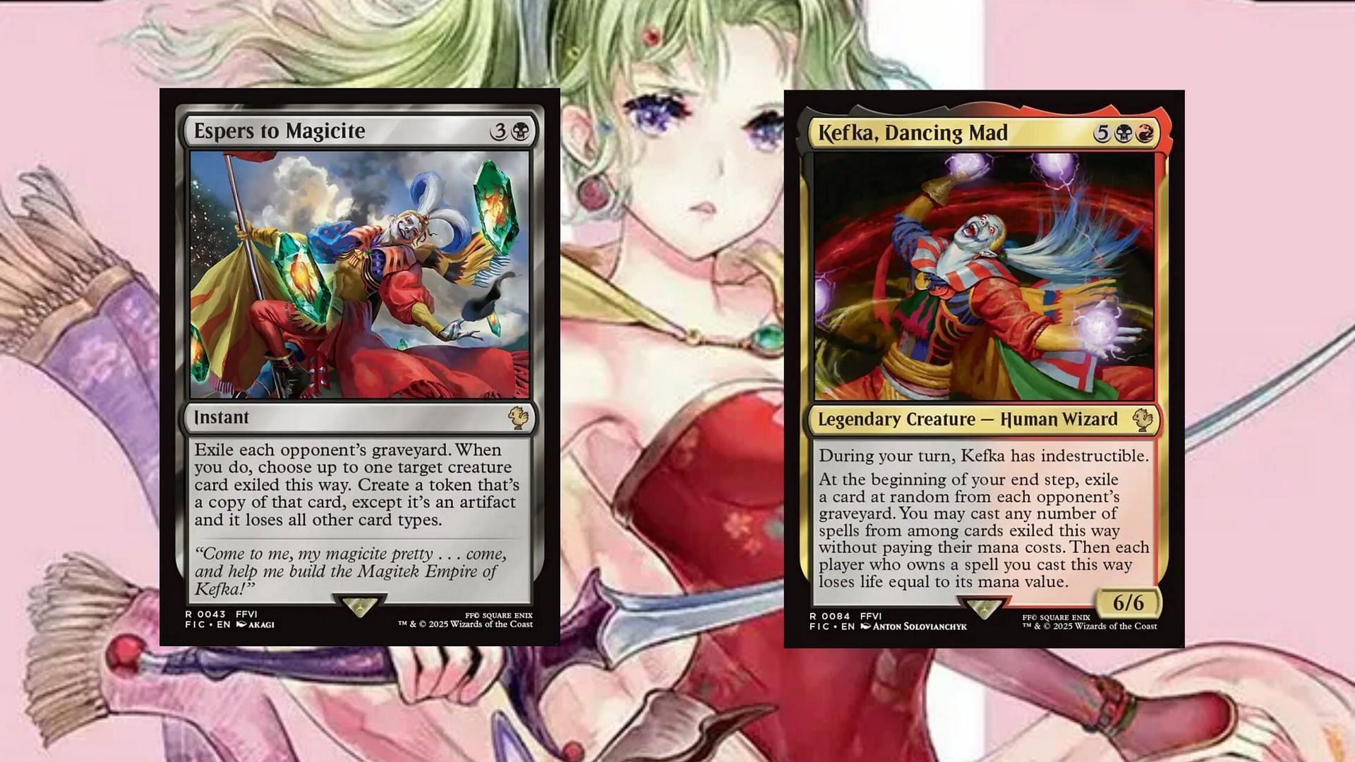 Of course I highlighted Kefka! He's great in this deck (Image via Wizards of the Coast)
